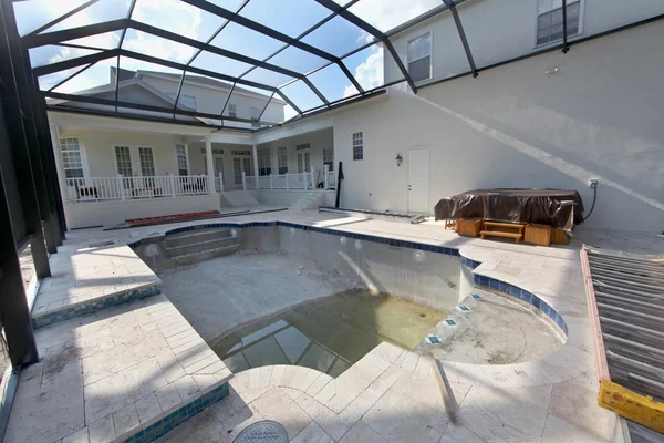 Pool Construction — Stock Photo, Image