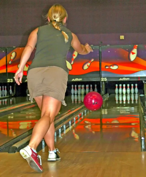 Bowling – stockfoto