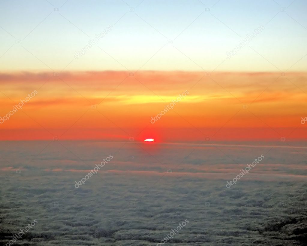 Aeroplane Sunset