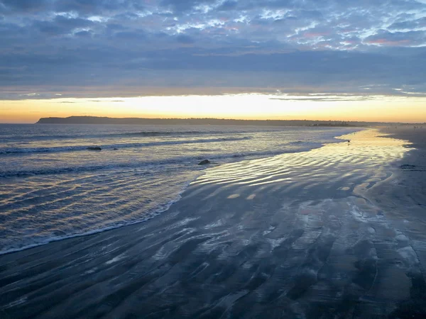 Oceanen solnedgång — Stockfoto