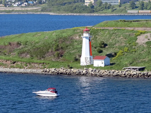 Georges Island Lighthouse — Stock Photo, Image