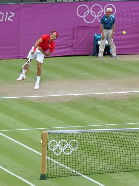 Tenis - Roger Federer — Foto de Stock