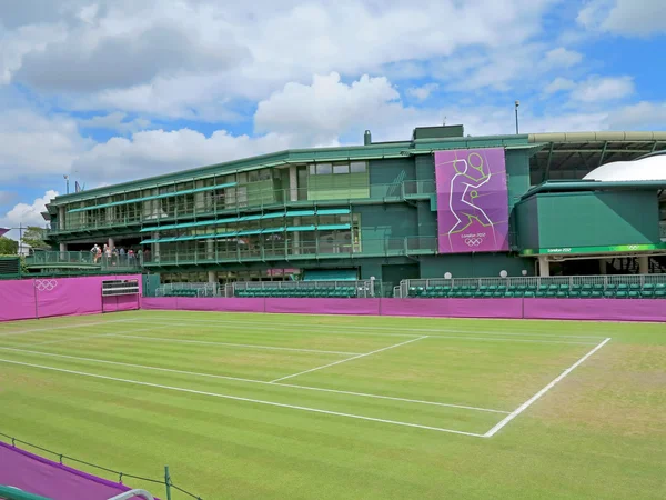 Terrain de tennis de Wimbledon — Photo