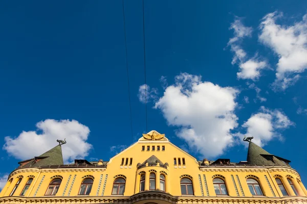 Dom w starym mieście w Ryga, Łotwa. — Zdjęcie stockowe