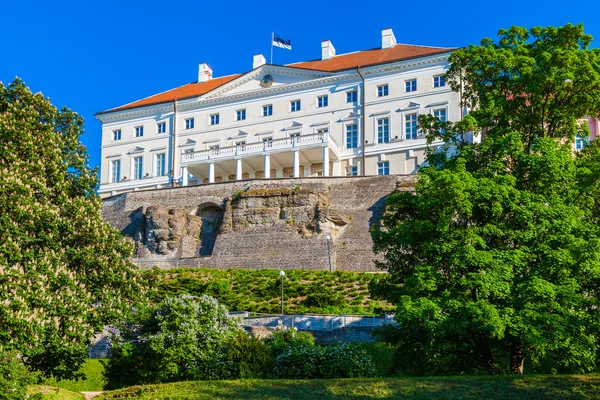 Estniska regeringen byggnad (Stenbock House) i Tallinn — Stockfoto