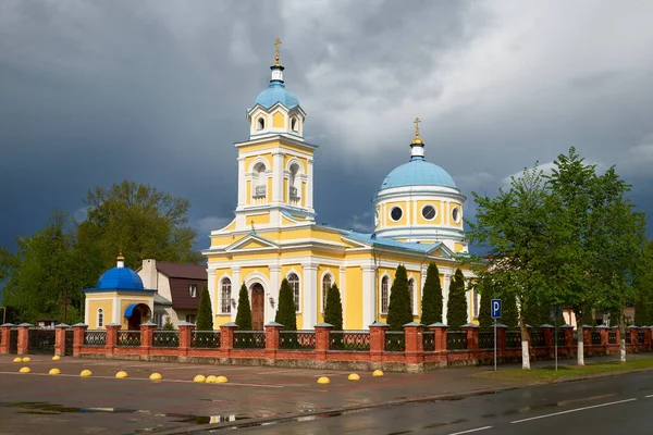 Cattedrale Alexander Nevsky Chiesa San Nicola Taumaturgo Pruzhany Regione Brest — Foto Stock