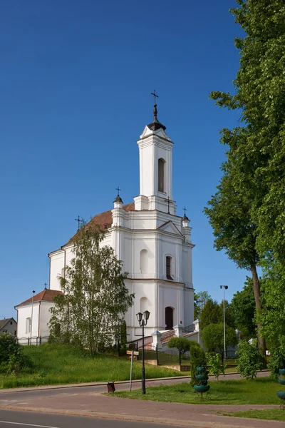 Old Ancient Church Blessed Virgin Mary Nativity Zaslavl Minsk Region — Stockfoto