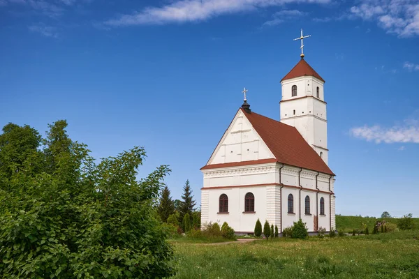 Antik Ortodoks Şekil Değiştirme Kilisesi Zaslavl Minsk Bölgesi Beyaz Rusya — Stok fotoğraf