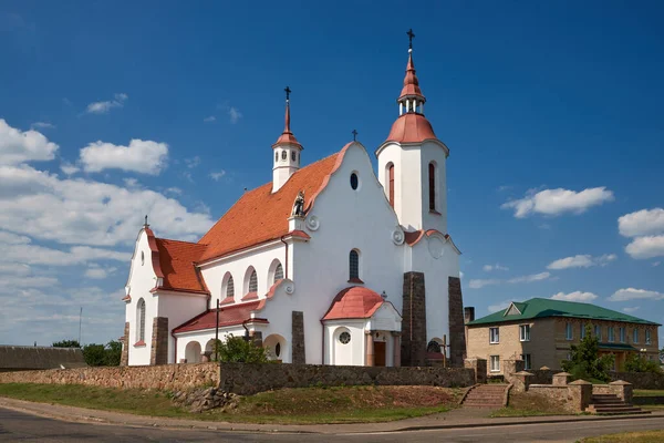 Old Ancient Church Our Lady Rosary Soly Smorgon District Grodno — Stockfoto