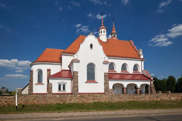 Vecchia Antica Chiesa Nostra Signora Del Rosario Soly Regione Grodno — Foto Stock