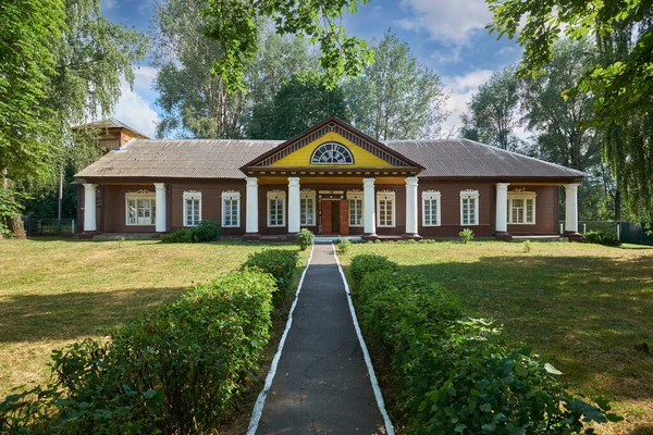 Holzhaus Geburtsort Des Weißrussischen Wissenschaftlers Von Bonch Osmolovsky Der Landwirtschaftlichen — Stockfoto