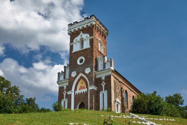 Eski St. Barbara Ortodoks Kilisesi. Raitsa köyü, Grodno bölgesi, Korelichi bölgesi, Belarus.