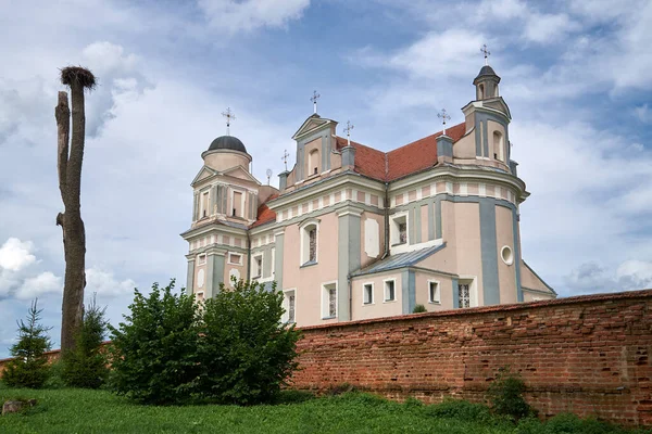 Old Ancient Catholic Church Judas Thaddeus Luchaj Village Vitebsk Region — Stock Photo, Image