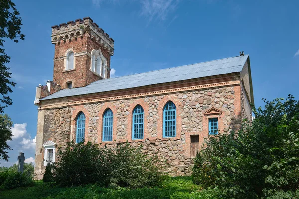 Barbara Nın Eski Ortodoks Kilisesi Yan Görüş Raitsa Köyü Grodno — Stok fotoğraf