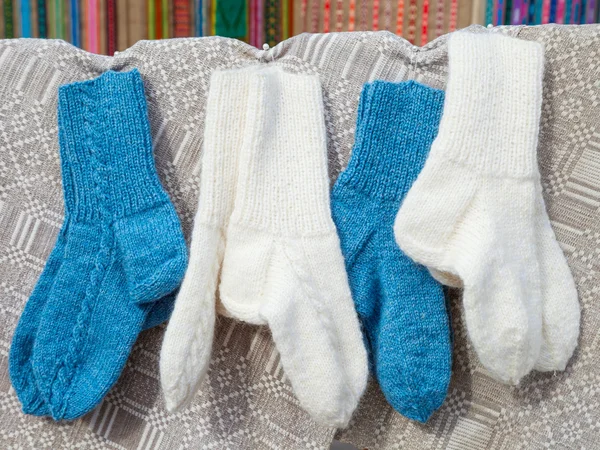 Wollsocken — Stockfoto