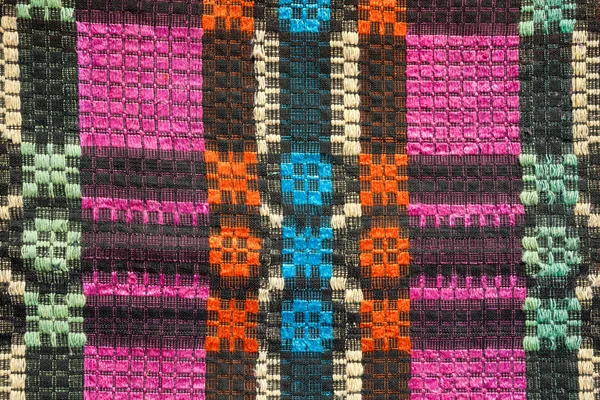 Textura de tela de alfombra colorida tradicional. Carpe rústico étnico — Foto de Stock