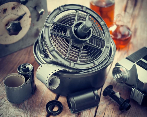 Tank film makaraları, fotoğraf film rulo, kaset ile Geliştirme,