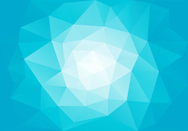 Bleu fond bas poly, vecteur — Image vectorielle