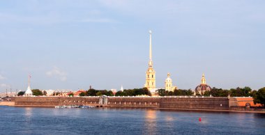 Saint-Petersburg Peter ve Paul Kale Panoraması