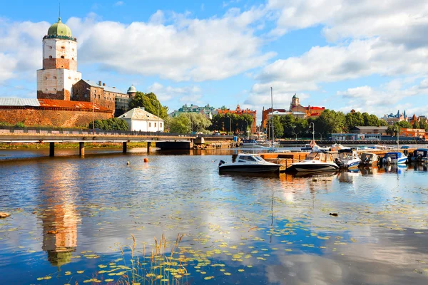 Su Vyborg kale görünümü
