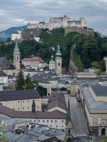 Hill forte Hohensalzburg a Salisburgo — Foto Stock