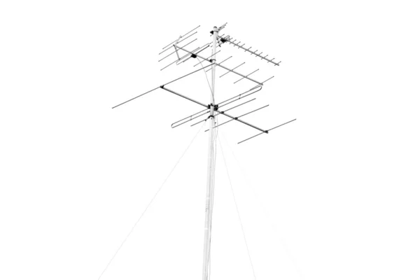 Külső Tv antenna — Stock Fotó