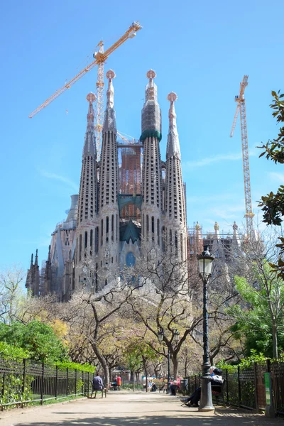 La Sagrada Familia in Barcelona — Stock Photo, Image