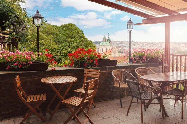 Beautiful terrace or balcony — Stock Image Beautiful terrace or balcony Royalty Free Stock Images