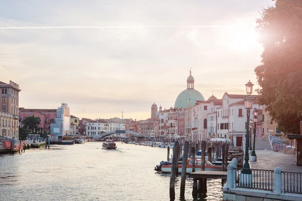 Canal Grande a Venezia — Foto Stock