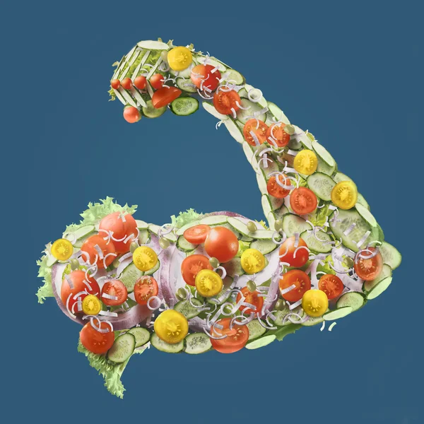 Poder salada fresca — Fotografia de Stock
