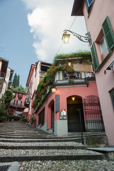 Akşam Bellagio'da görünümünü como Gölü — Stok fotoğraf