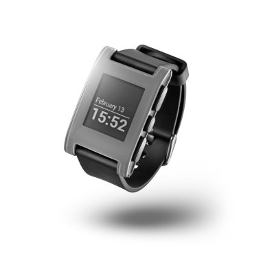 Beyaz izole Smartwatch