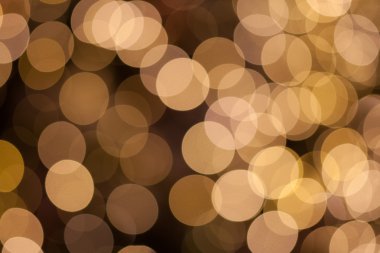 Doğal bokeh. Tatil ışıklarının fotoğrafı
