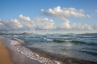 Mallorca, kumsalda Can Picafort