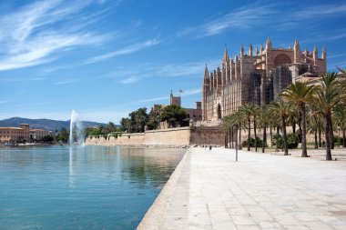 Palma de Mallorca şehrindeki Santa Maria Cathedral