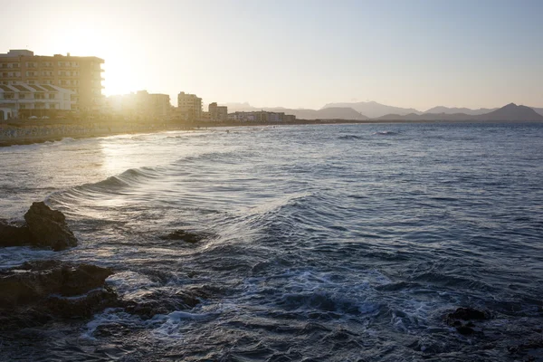 Пляж на острові Майорка, можете Пікафорт — стокове фото