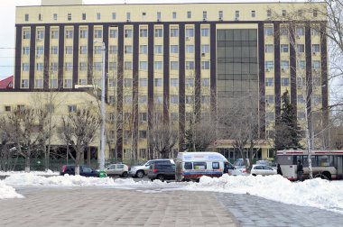 Tyumen, Rusya, Ocak, 2018: Tyumen Uraltransbank banka