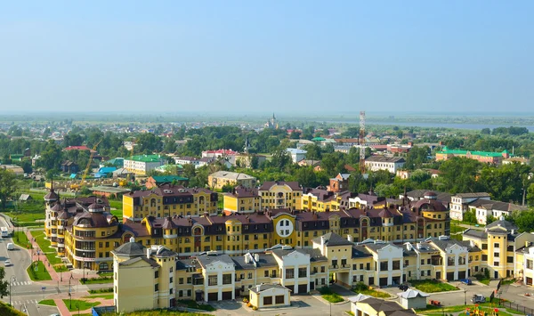 Piemonte distriktet i Tobolsk. Vy från sidan av Tobolsk Krem — Stockfoto