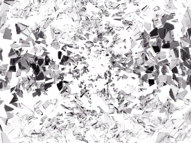 kırık cam parçaları