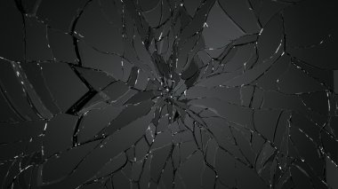 Kırık ve kırık cam