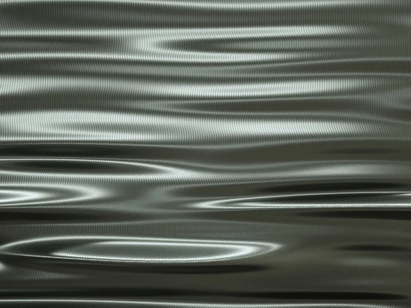 Metallic material with waves and ripples — Stock Photo, Image