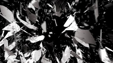 Kırık cam ile hareket bulanıklığı