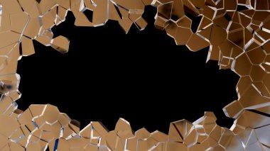 Kırılmış cam: adet keskin 