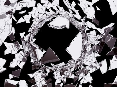 Şiddet Shattered cam 