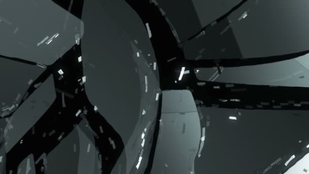 Verre fissuré et brisé 