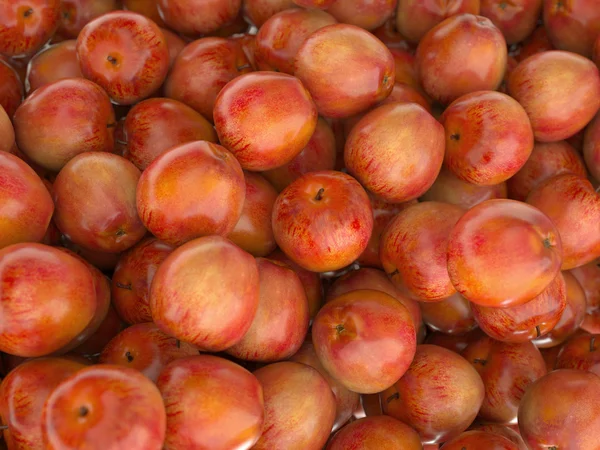 Saboroso maçãs vermelhas maduras — Fotografia de Stock