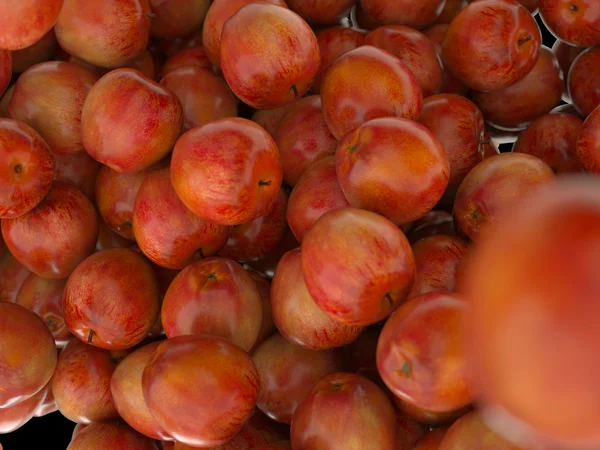 Saboroso maçãs vermelhas maduras — Fotografia de Stock