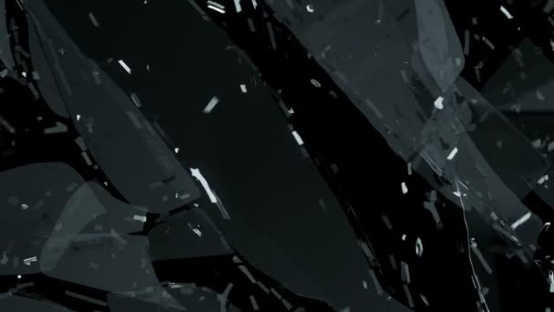 Verre cassé et endommagé  