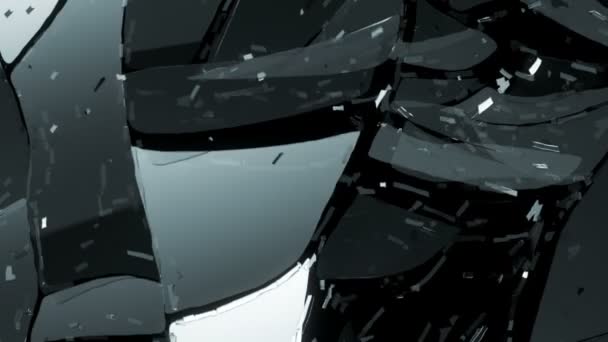 Verre brisé et fissuré 