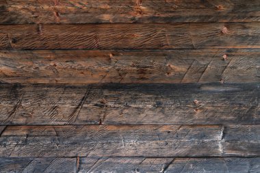 Ahşap kırsal doku ya da arka plan. Eski ahşap duvar ve tahtalar